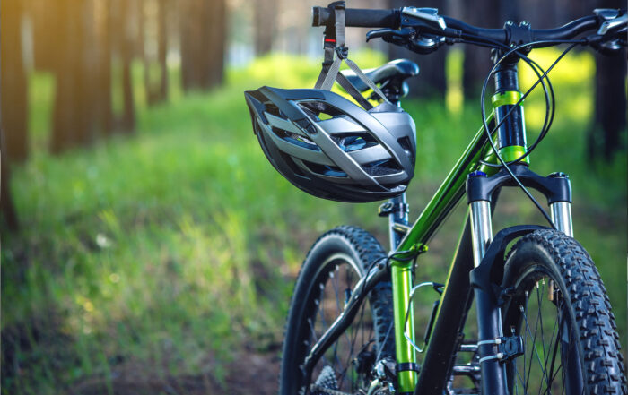 Bicicletta durante una escursione